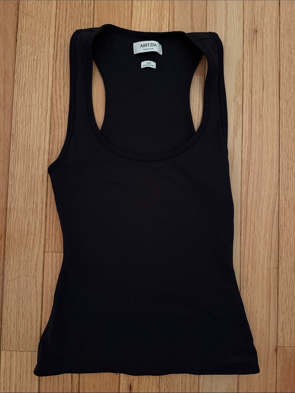 Aritzia Black affirm Tank top